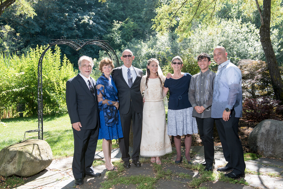 Family Picture - Nicole and Lo's Wedding 2018